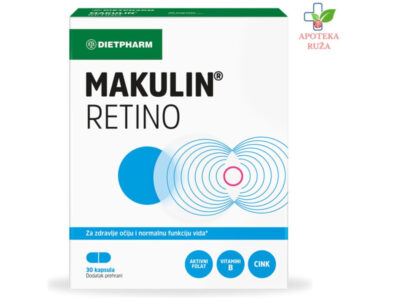 Makulin Retino za bolji vid 30 kapsula Ruža Apoteka delivery