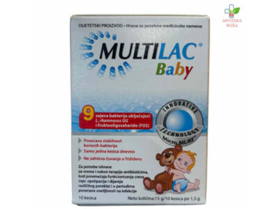 Multilac Baby prašak 10 kesica Ruža Apoteka delivery