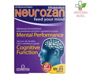 Neurozan za očuvanje moždane funkcije 30 tableta Ruža Apoteka delivery