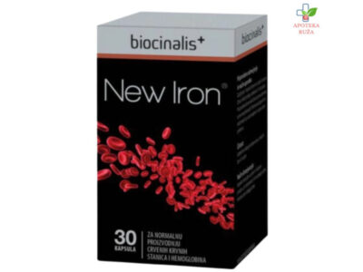 New Iron (gvožđe bisglicinat 18mg) 30 kapsula Ruža Apoteka delivery