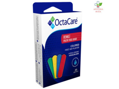 Octacare flasteri u boji 19mmx72mm 20 komada Ruža Apoteka delivery