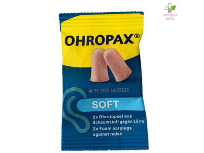 Ohropax čepvi za uši Soft 2 komada Ruža Apoteka delivery