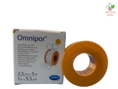 Omnipor flaster (papir) 2,5cm x 5m Ruža Apoteka delivery
