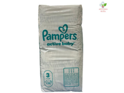 Pampers Active Baby 3 52 pelene Ruža Apoteka delivery