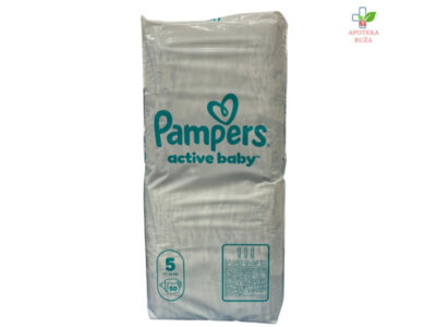 Pampers Active Baby 5 50 pelena Ruža Apoteka delivery