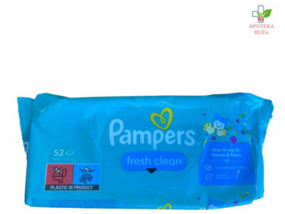 Pampers Fresh Clean vlažne maramice 52 komada Ruža Apoteka delivery