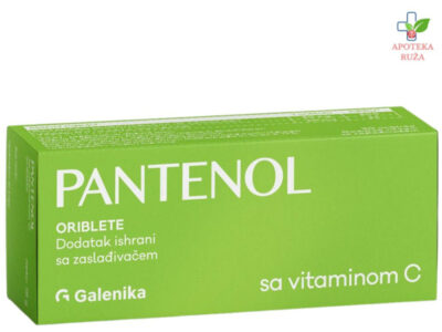 Pantenol sa vitaminom C 20 oribleta Ruža Apoteka delivery