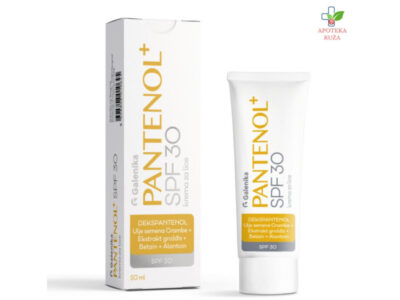 Pantenol+SPF 30 krema za lice 50ml Ruža Apoteka delivery