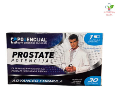 Potencijal Prostate Advanced Formula 30 kapsula Ruža Apoteka delivery