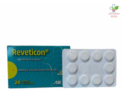 Reveticon 20 tableta za žvakanje Ruža Apoteka delivery