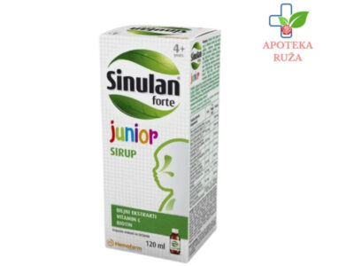 Sinulan Forte Junior Sirup za olakšano disanje 120ml Ruža Apoteka delivery