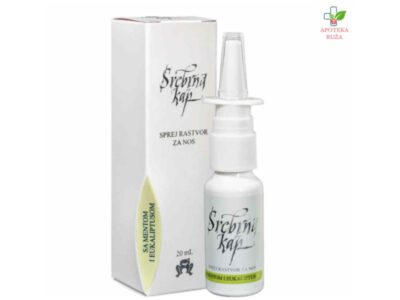 Srebrna kap sprej za nos sa mentolom i eukaliptusom 20ml Ruža Apoteka delivery