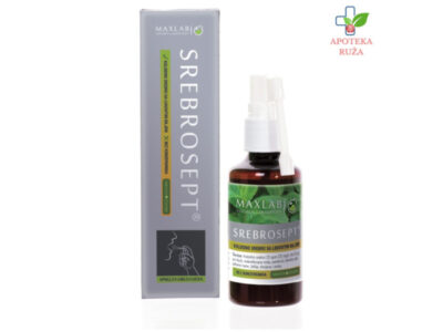 Srebrosept sprej za usta i grlo sa koloidnim srebrom 30ml Ruža Apoteka delivery