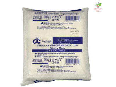 Sterilna gaza 1/2m Galenika 1 komad Ruža Apoteka delivery