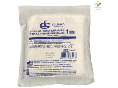 Sterilna gaza 1m Galenika 1 komad Ruža Apoteka delivery