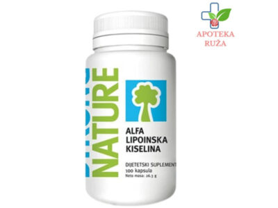 Strong Nature Alfalipoinska kiselina 200mg 100 kapsula Ruža Apoteka delivery