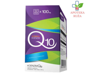 Strong Nature Koenzim Q10 100mg 30 kapsula Ruža Apoteka delivery