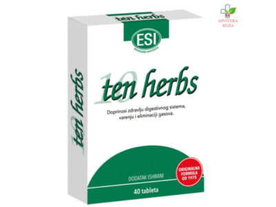Ten Herbs za bolju probavu 40 tableta Ruža Apoteka delivery