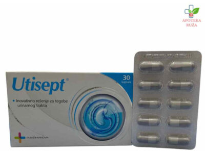 Utisept kapsule 30x100mg Ruža Apoteka delivery