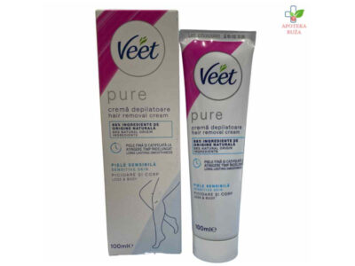 Veet Pure krema za depilaciju 100ml Ruža Apoteka delivery