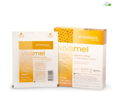 Vivamel alginatna obloga sa medom 5cm x 5cm 1 komad Ruža Apoteka delivery