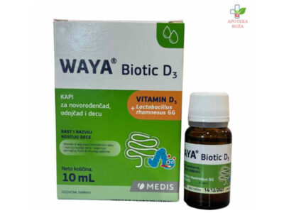 Waya kapi sa D3 vitaminom 10ml Ruža Apoteka delivery