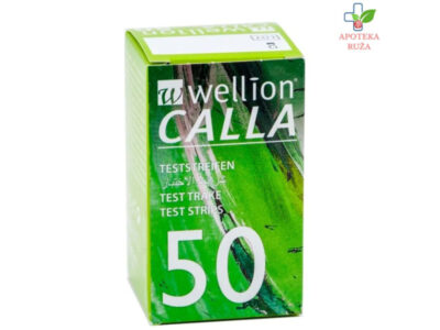 Wellion Calla Test trake za merenje šećera u krvi 50 komada Ruža Apoteka delivery