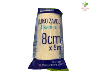 Zavoj Kaliko 8cm x 5m Beta 1 komad Ruža Apoteka delivery