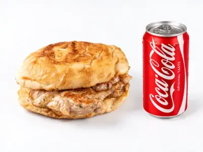 Batak u lepinji + Coca-Cola - Original 0.33L Pegaz Roštilj dostava