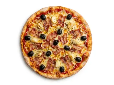 Calabrese pizza Scooby Doo delivery