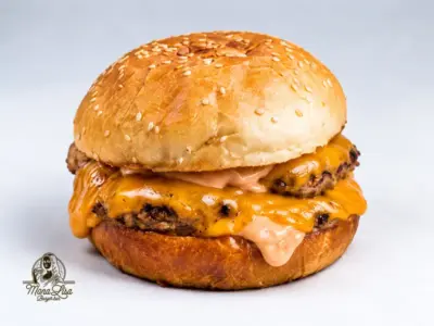Cheddar classic Mona Lisa Burger Bar dostava
