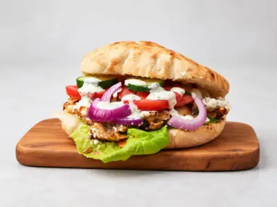 Classic giros u domaćoj lepinji Gyros House dostava