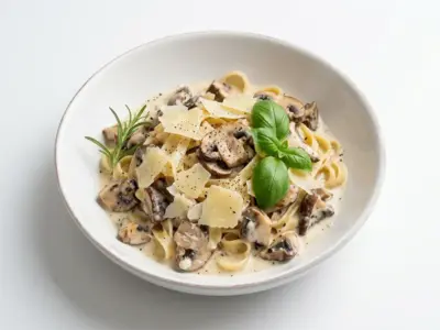 Funghi pasta Scooby Doo delivery