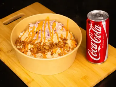 Hot spud piletina 4 vrste sira + Coca-Cola 0.33L Hot Spud dostava