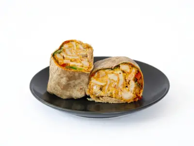 Crispy chicken big tortilla Protein Bite delivery