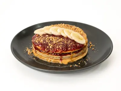 Peanut and forest fruit pancake Protein Bite delivery