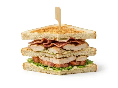 Chicken club sandwich Scooby Doo delivery