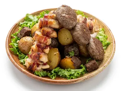 King skewers Tri Praseta delivery