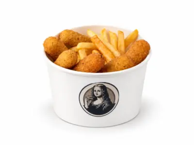 Mozzarella basket Mona Lisa Burger Bar delivery