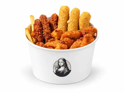Mona Lisa bucket Mona Lisa Burger Bar delivery