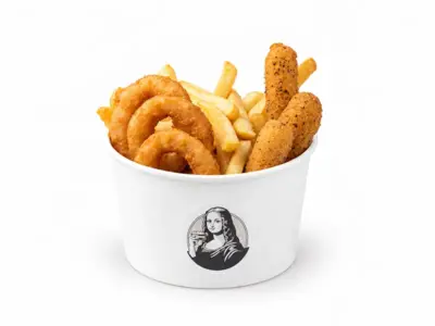 Mona bucket Mona Lisa Burger Bar delivery