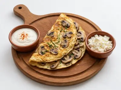 Omelette with mushrooms Scooby Doo delivery