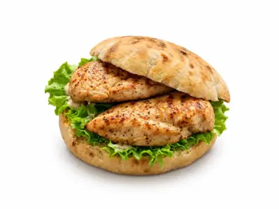 Chicken breast in a bun Scooby Doo delivery