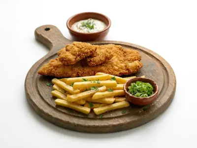 Crispy breaded chicken meal Scooby Doo delivery