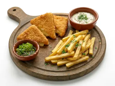 Breaded cheese meal Scooby Doo delivery