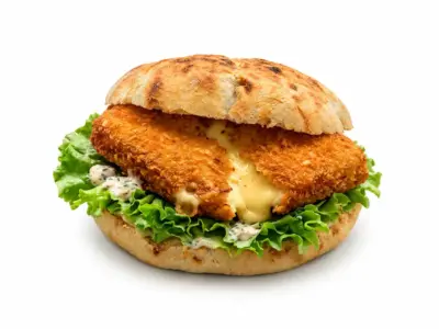 Breaded cheese in a bun Scooby Doo delivery