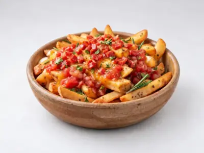 Pomfrit sa salsom i kulenom Gyros House dostava