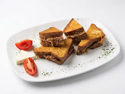 Stuffed french fries Tri Praseta delivery