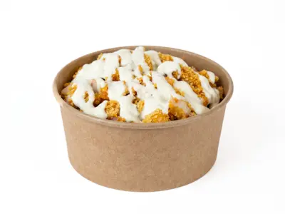 Rice bowl with crispy chicken Protein Bite delivery