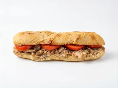 Pulled pork sandwich Tri Praseta delivery